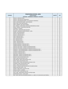 CBSE Grade 5 - (Podar World School - Sama)