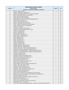 CBSE Grade 7 - (Podar World School - Maneja)